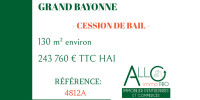 local commercial à BAYONNE (64100)